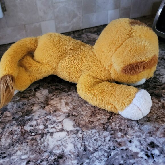 Vintage Disney's The Lion King Floppy Baby Simba Plush Toy-1993 - Picture 3 of 5